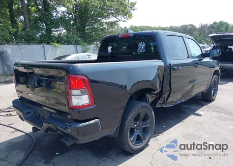 2021 Ram 1500 Big Horn 4X4 5'7 Box из США, поврежденный, VIN 1C6SRFFT1MN674337